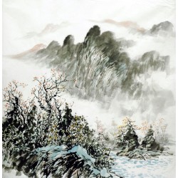 Chinese Landscape Painting - CNAG015270