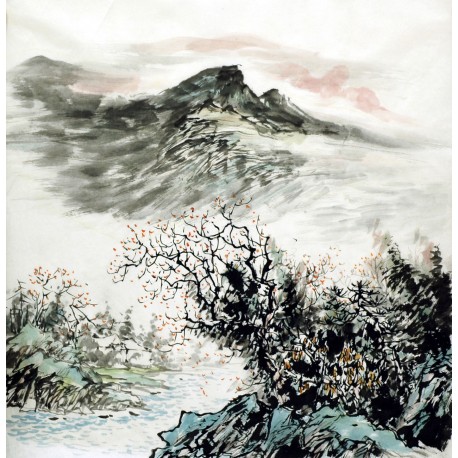 Chinese Landscape Painting - CNAG015271