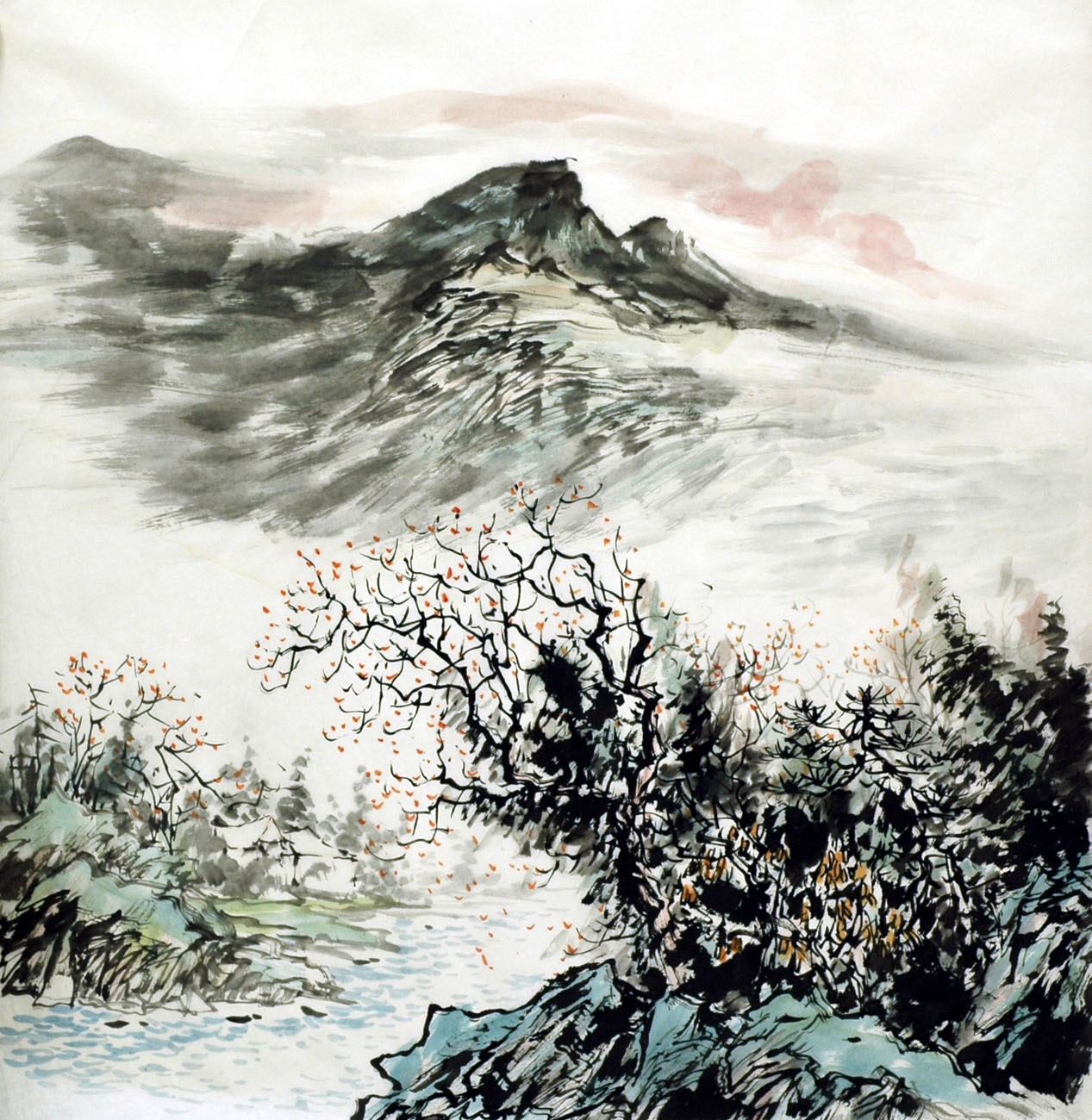 Chinese Landscape Painting - CNAG015271