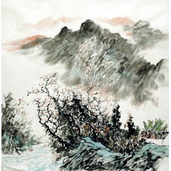 Chinese Landscape Painting - CNAG015272