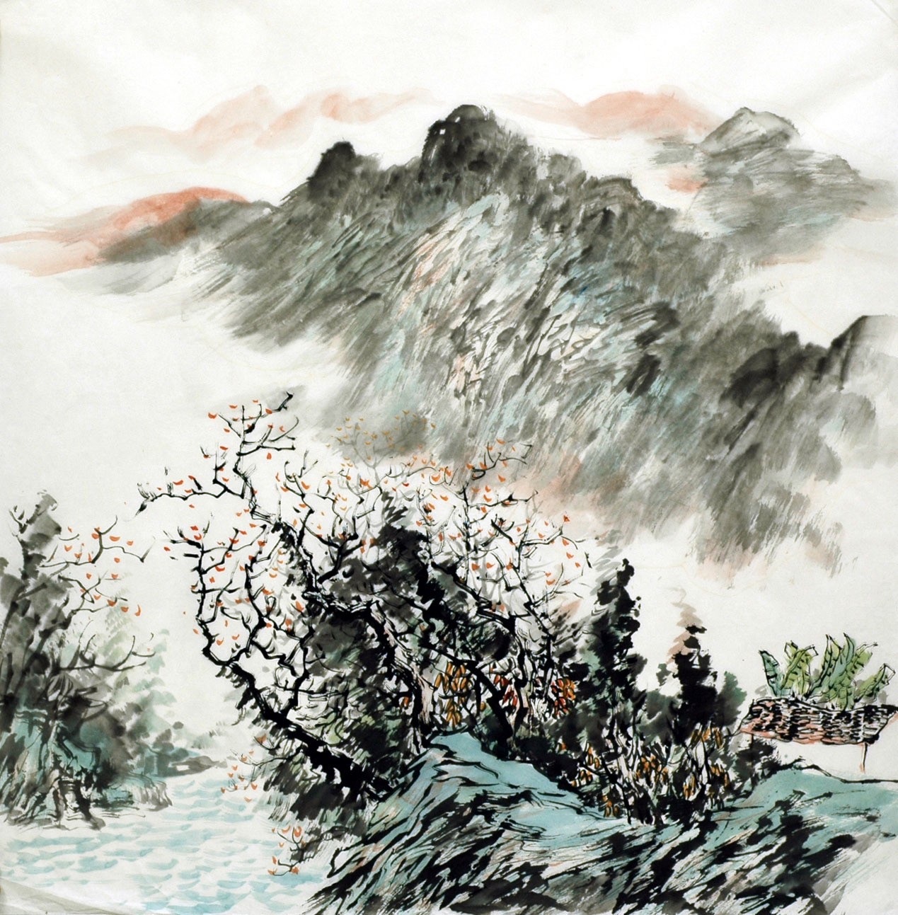 Chinese Landscape Painting - CNAG015272