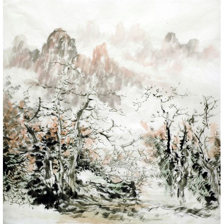 Chinese Landscape Painting - CNAG015273