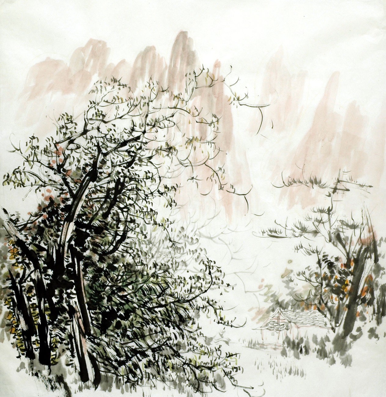 Chinese Landscape Painting - CNAG015274