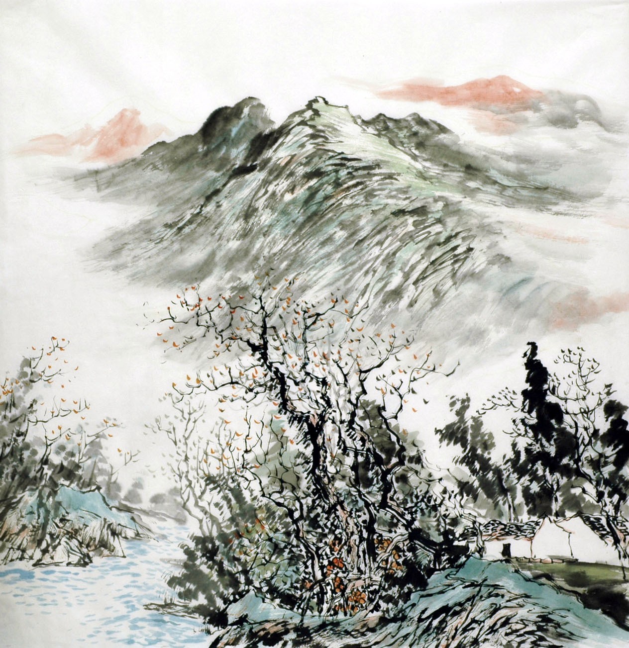 Chinese Landscape Painting - CNAG015275