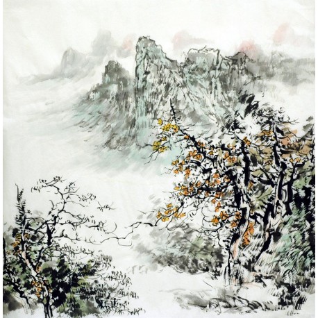 Chinese Landscape Painting - CNAG015276