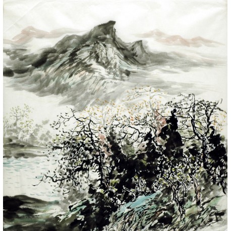 Chinese Landscape Painting - CNAG015280