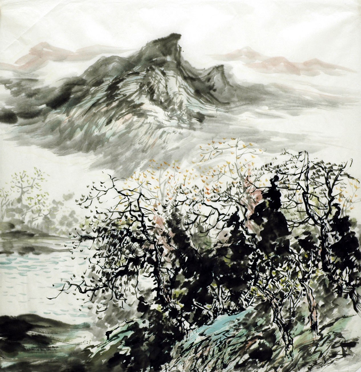 Chinese Landscape Painting - CNAG015280