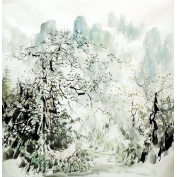 Chinese Landscape Painting - CNAG015281