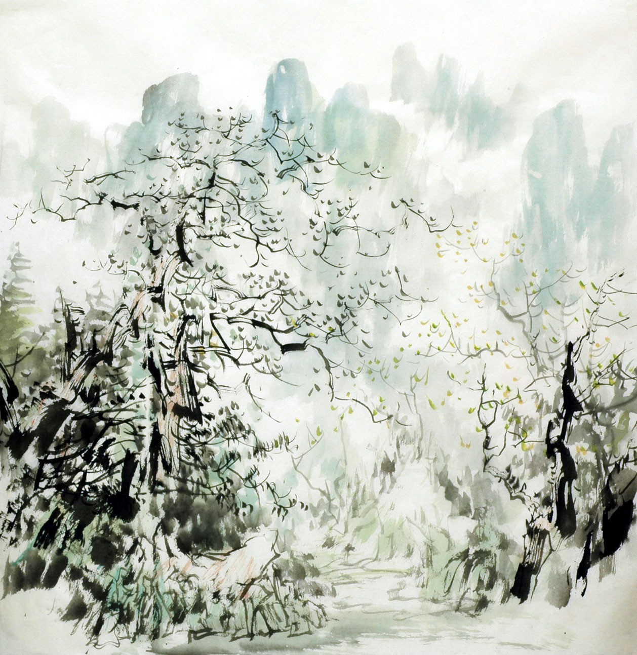 Chinese Landscape Painting - CNAG015281