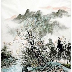 Chinese Landscape Painting - CNAG015283