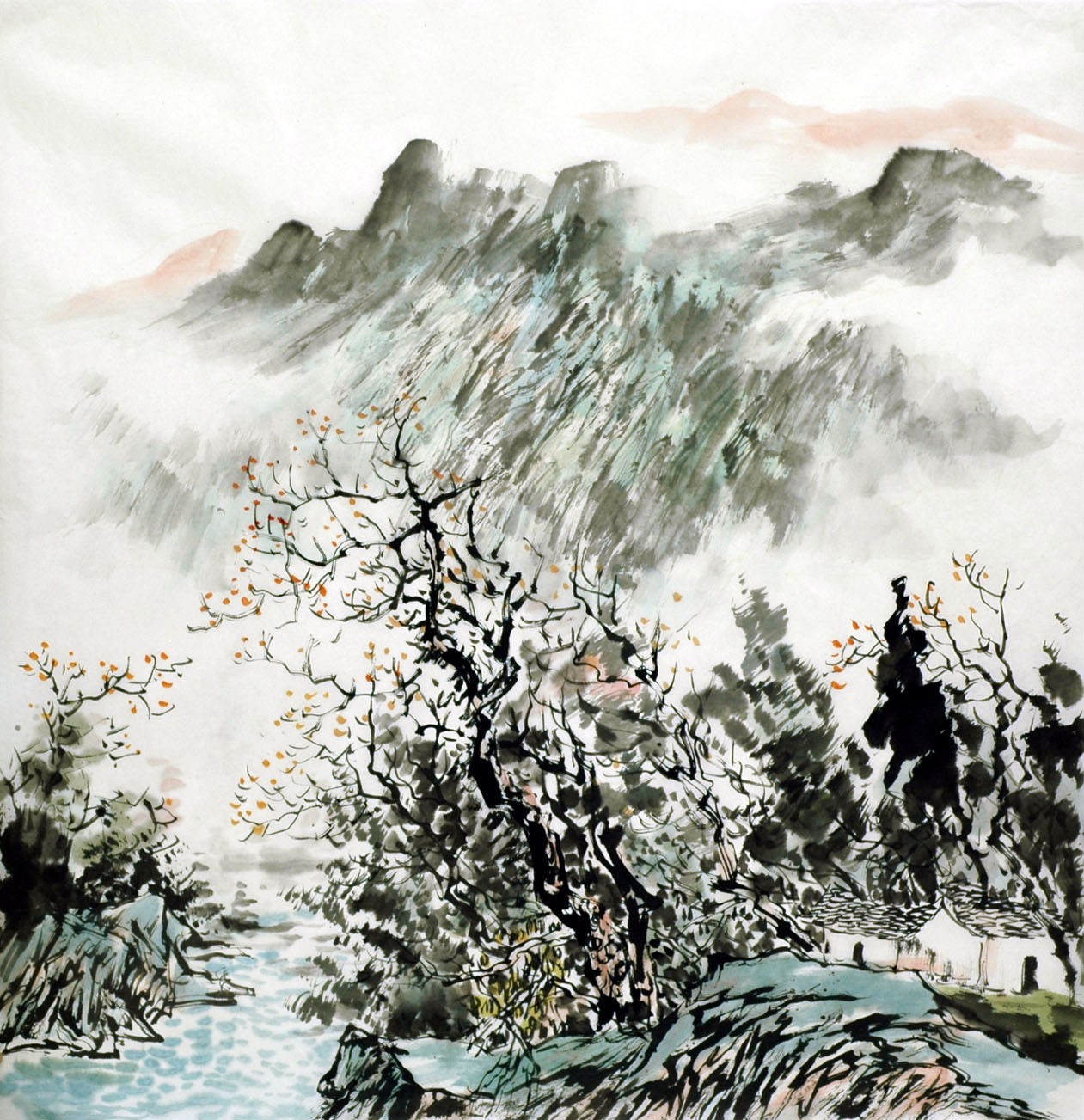 Chinese Landscape Painting - CNAG015283