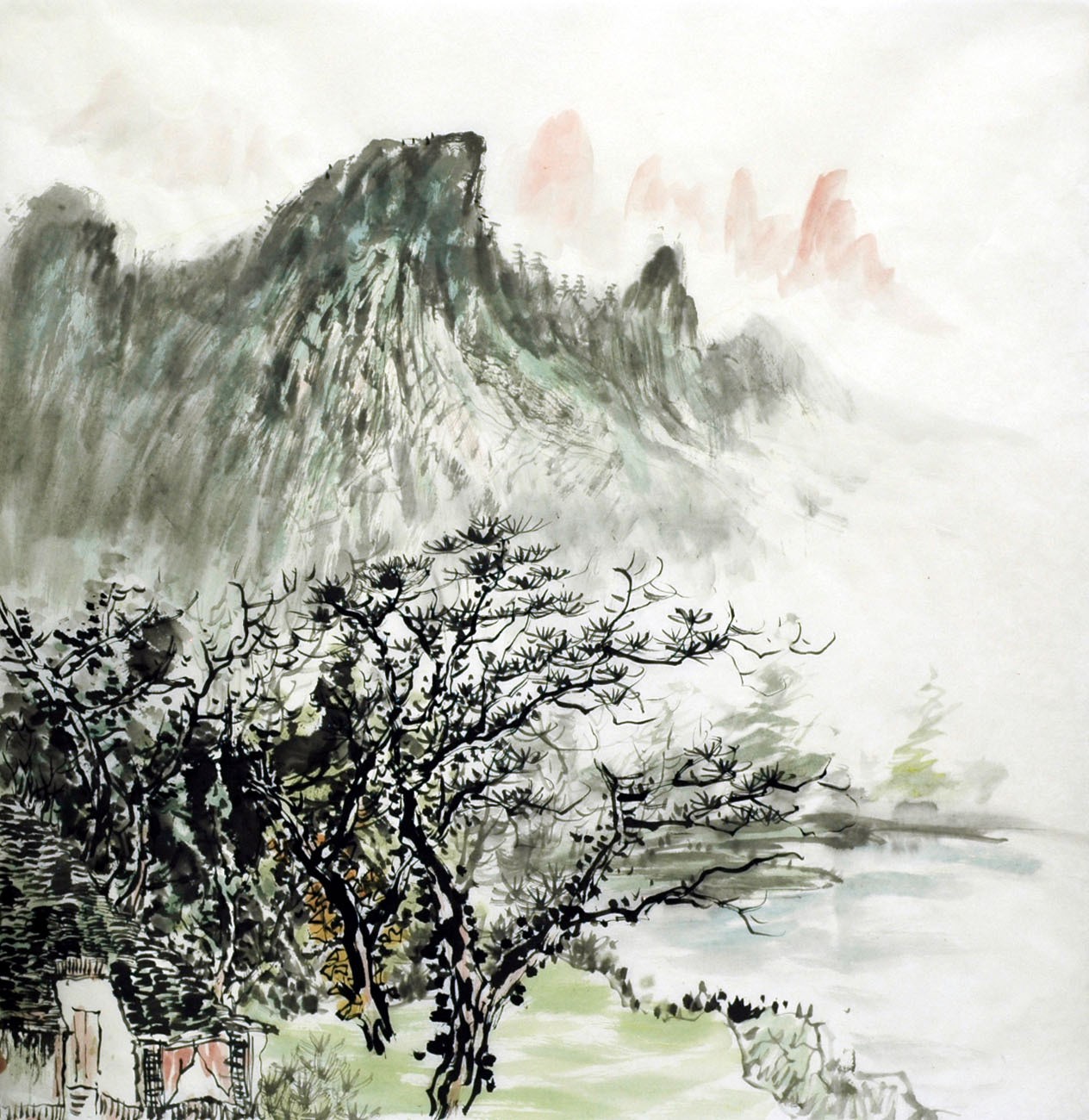 Chinese Landscape Painting - CNAG015284