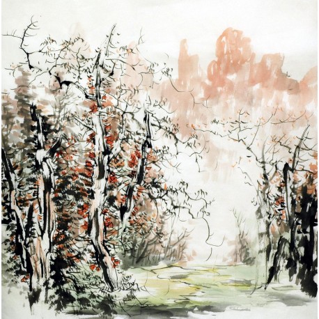 Chinese Landscape Painting - CNAG015286
