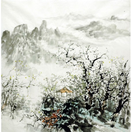Chinese Landscape Painting - CNAG015288
