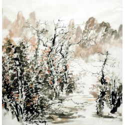 Chinese Landscape Painting - CNAG015290