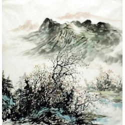Chinese Landscape Painting - CNAG015293