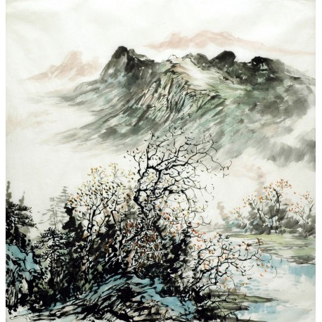 Chinese Landscape Painting - CNAG015293