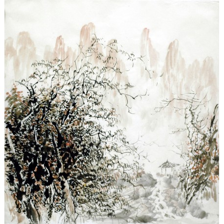 Chinese Landscape Painting - CNAG015294