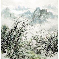 Chinese Landscape Painting - CNAG015295