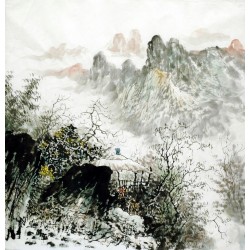 Chinese Landscape Painting - CNAG015296