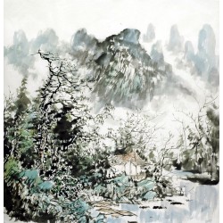 Chinese Landscape Painting - CNAG015297