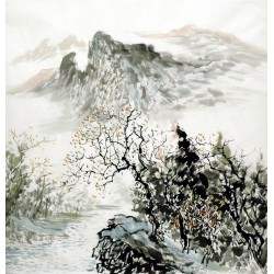 Chinese Landscape Painting - CNAG015299