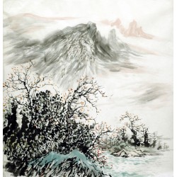 Chinese Landscape Painting - CNAG015300