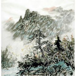 Chinese Landscape Painting - CNAG015302