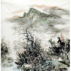 Chinese Landscape Painting - CNAG015304