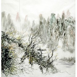 Chinese Landscape Painting - CNAG015306