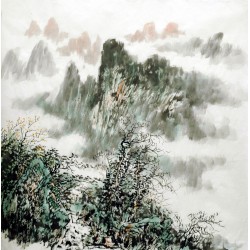 Chinese Landscape Painting - CNAG015307