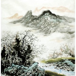 Chinese Landscape Painting - CNAG015309