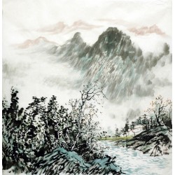 Chinese Landscape Painting - CNAG015310