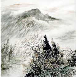 Chinese Landscape Painting - CNAG015315