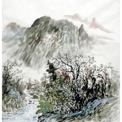 Chinese Landscape Painting - CNAG015316