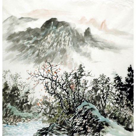 Chinese Landscape Painting - CNAG015317