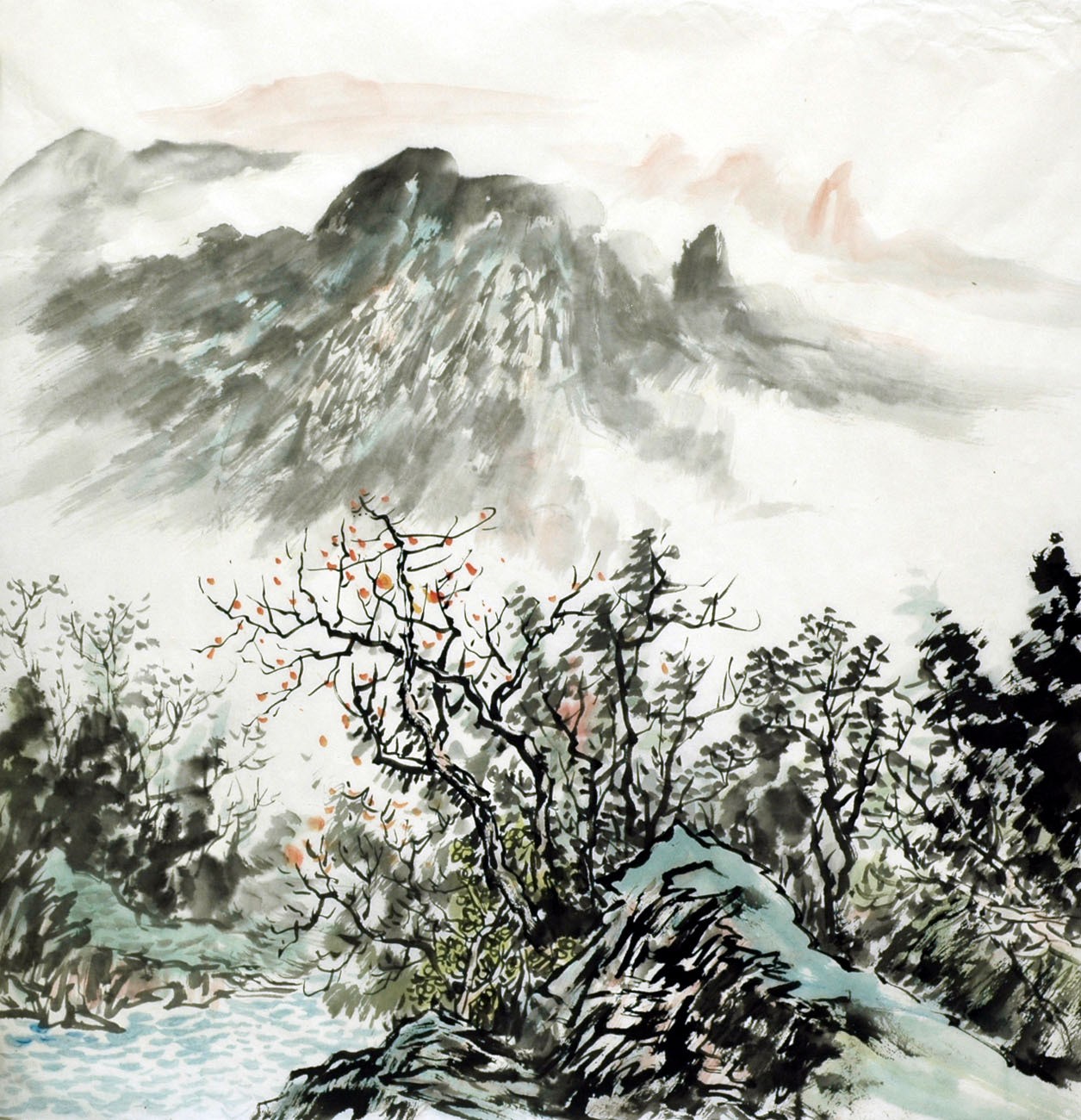 Chinese Landscape Painting - CNAG015317