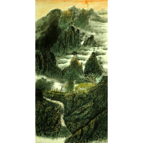 Chinese Landscape Painting - CNAG015320