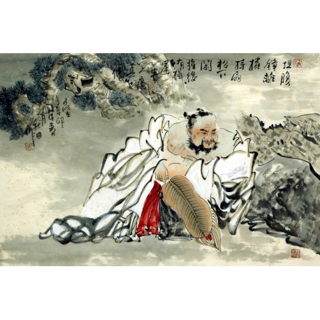 Chinese Figure Painting - CNAG015323