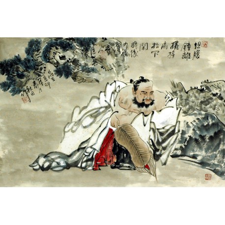 Chinese Figure Painting - CNAG015325