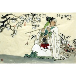 Chinese Figure Painting - CNAG015330