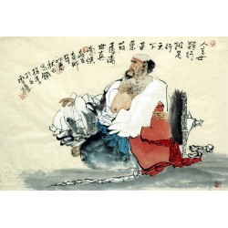 Chinese Figure Painting - CNAG015331