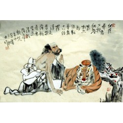 Chinese Figure Painting - CNAG015334