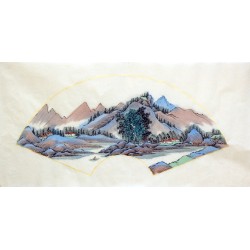 Chinese Landscape Painting - CNAG015336