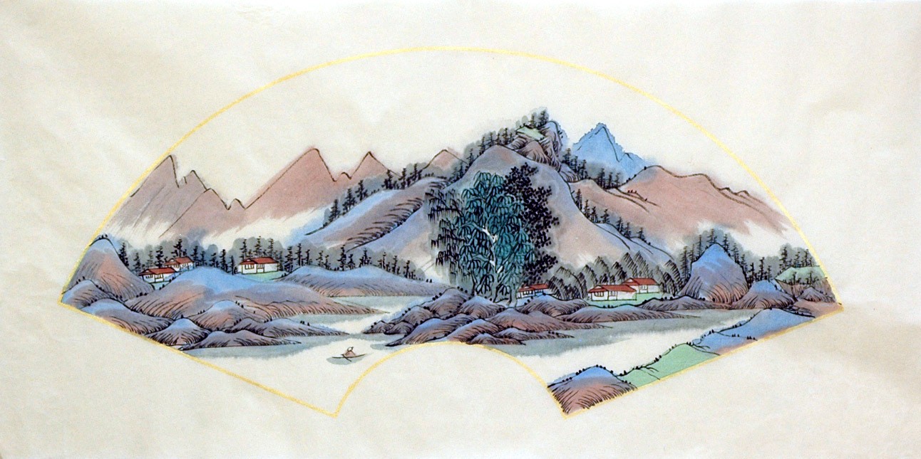 Chinese Landscape Painting - CNAG015336