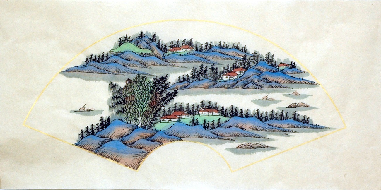 Chinese Landscape Painting - CNAG015337