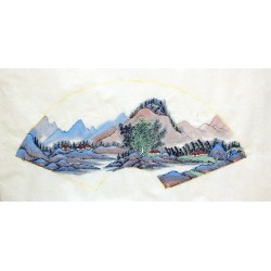 Chinese Landscape Painting - CNAG015338