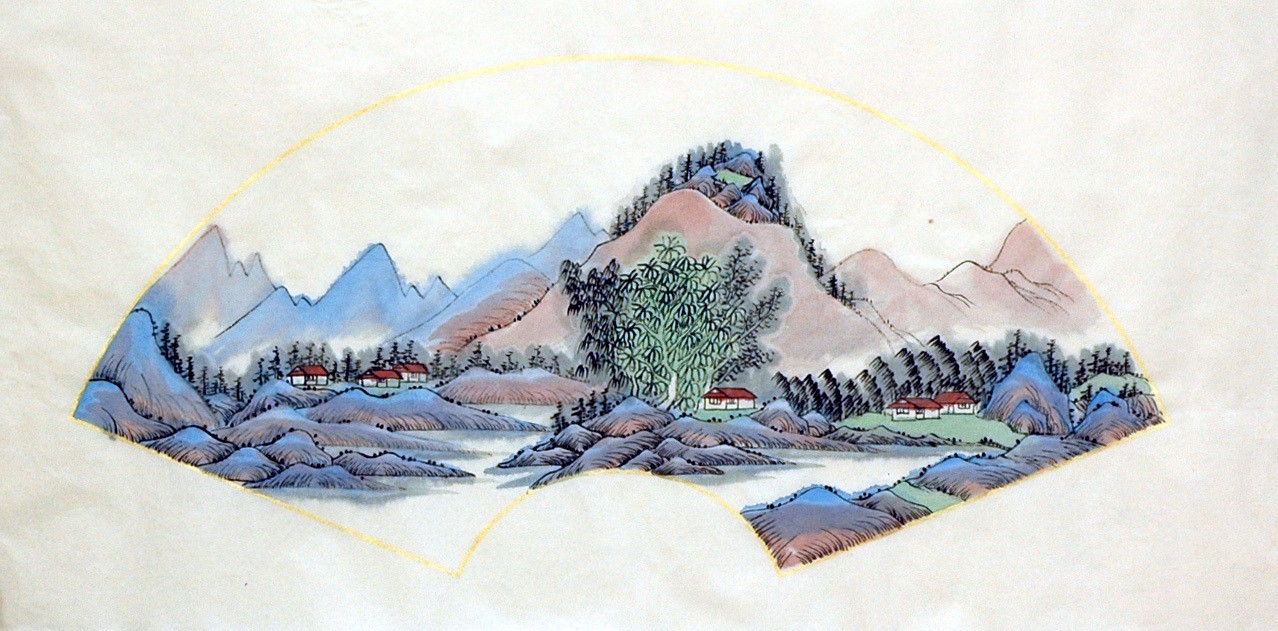 Chinese Landscape Painting - CNAG015338