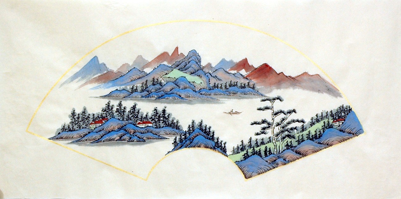Chinese Landscape Painting - CNAG015340