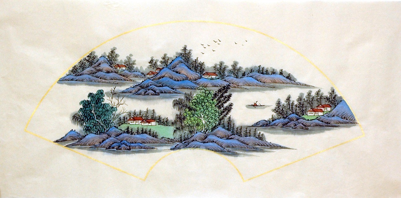 Chinese Landscape Painting - CNAG015342